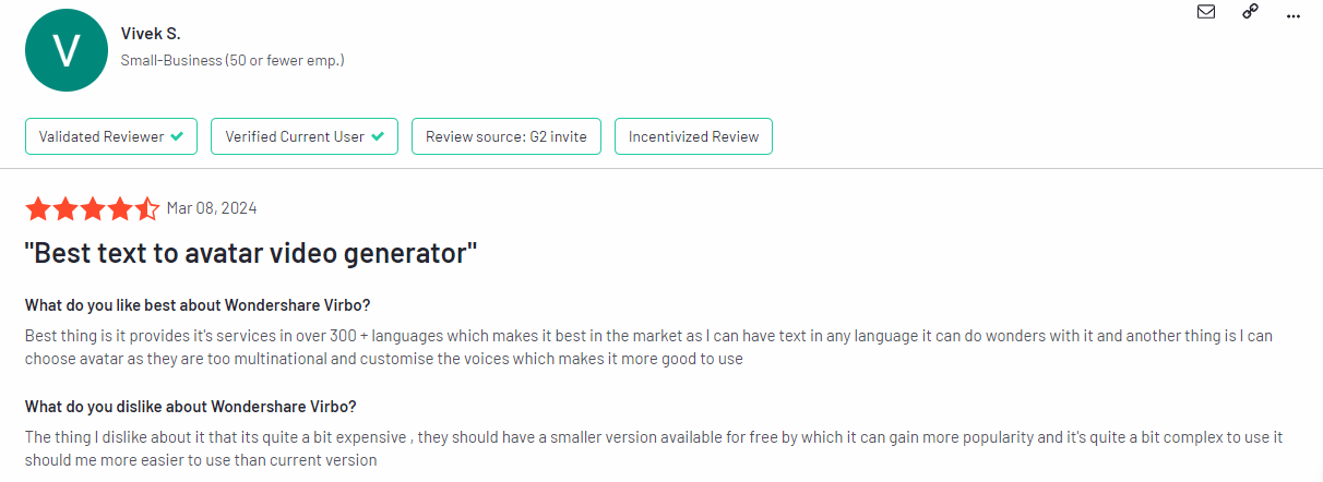 Wondershare Vibro Synthesia alternative - user reviews