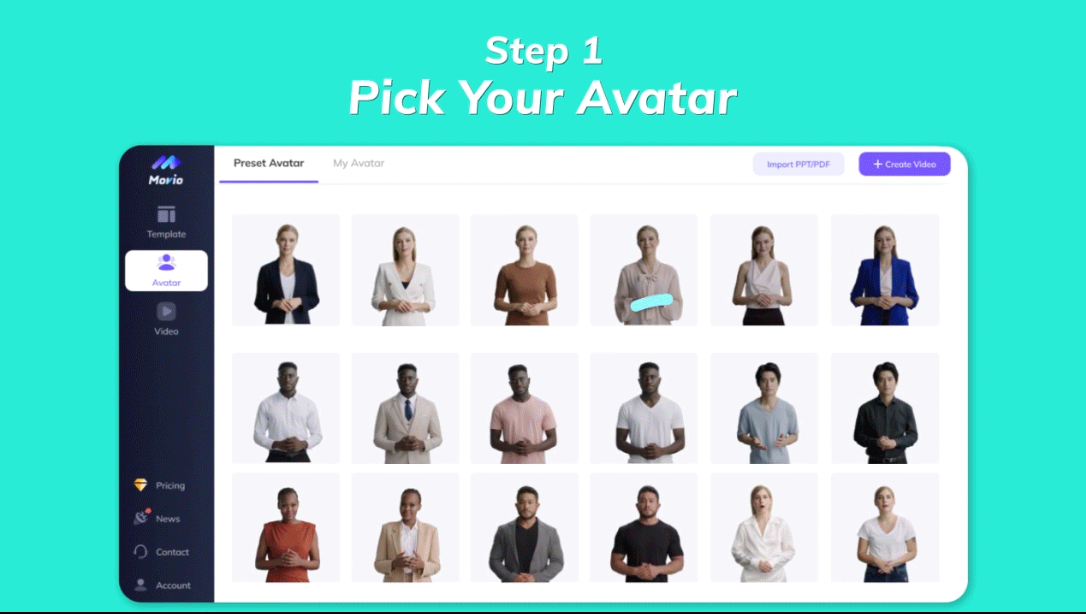 HeyGen video generator