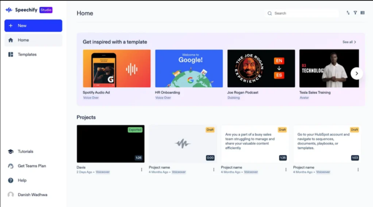 Speechify AI HeyGen alternative